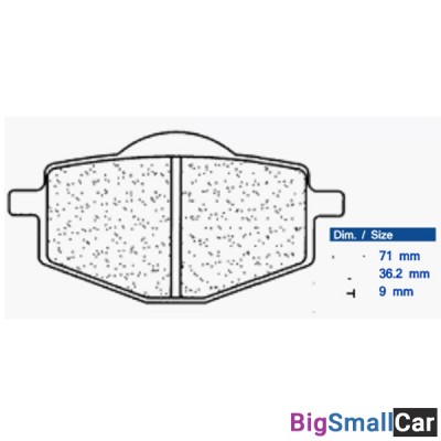 Тормозные колодки CL 2284A3
